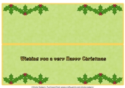 SANTA BOOTS - INSERT