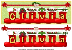 SANTA BOOTS - OLIVIA