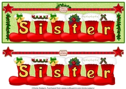 SANTA BOOTS - SISTER