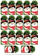 17 Christmas Llama Gift Tags 3
