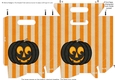 Gusset Sided Gift Bag - Halloween Pumpkin 1