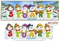 SNOWMEN NAMES LARGE DL - STUART