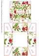 Gift Box - Christmas Poinsettia Wreath