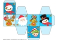 All In One Gift Box - Santa and Friends