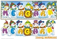 SNOWMEN NAMES LARGE DL - MEAGHAN