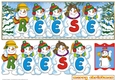 SNOWMEN NAMES LARGE DL - REESE