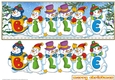 SNOWMEN NAMES LARGE DL - BILLIE