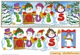 SNOWMEN NAMES LARGE DL - LOUIS