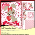 5X5 VALENTINE BUNNY