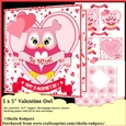 5X5 VALENTINE OWL