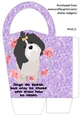 LARGE ROUND TOP GIFT BAG - DOGS DO SPEAK 2