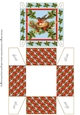 CHRISTMAS GIFT BOX - VINTAGE ROBIN