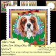Christmas Cavalier King Charles Spaniel