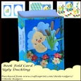Book Fold Card - Ugly Duckling