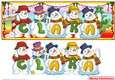 SNOWMEN NAMES LARGE DL - CLARA