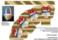 CHRISTMAS GIFT BASKET - TREE BAUBLE WITH COTTAGE