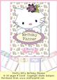 Birthday Planner Book - Pretty Kitty