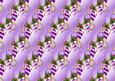 Purple Baubles Backing Paper