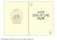 Christmas Mouse Oval 1 Insert