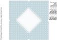 All in One Envelope for 5 Inch Card - Polka Dot 7