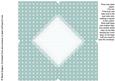 All in One Envelope for 5 Inch Card - Polka Dot 10