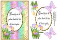Friendship Spring Flowers Card 1