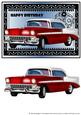 50s Car - Happy Birthday 2