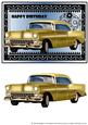 50s Car - Happy Birthday 3