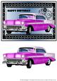 50s Car - Happy Birthday 4