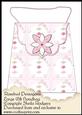 Large Gift Handbag - Rosebud Pentagons