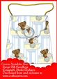 Large Gift Handbag - Teacup Snowflake Bear 1