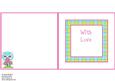 6x6 Owls on Tartan 2 Insert