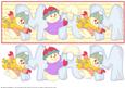 Large Dl Card - Merry Christmas - Mam