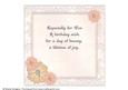 Flower Corner 1 - Happy Birthday Insert