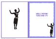 Congratulations New Job - Woman 1 Insert