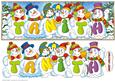 Snowmen Names Large Dl - Tanith