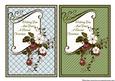 Two Blessed Christmas Toppers 7x5 Set 1