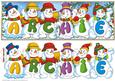 Snowmen Names Large Dl - Archie 2