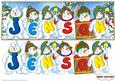 Snowmen Names Large Dl - Jenson