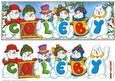 Snowmen Names Large Dl - Coleby