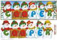 Snowmen Names Large Dl - Cooper