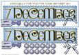 Day of the Year Birthday - December 7