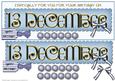 Day of the Year Birthday - December 13