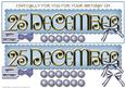 Day of the Year Birthday - December 25