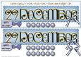 Day of the Year Birthday - December 29