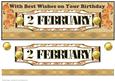 Day of the Year Birthday - February 2