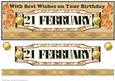Day of the Year Birthday - February 21