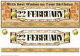 Day of the Year Birthday - February 22