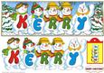 Snowmen Names Large Dl - Kerry