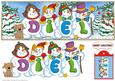 Snowmen Names Large Dl - Diel